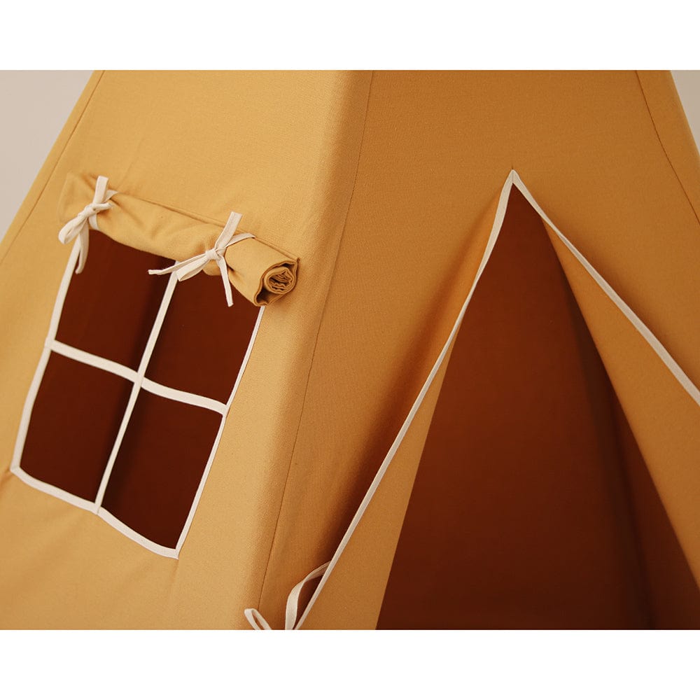 Ochre Teepee Tent - Orange - Stylemykid.com