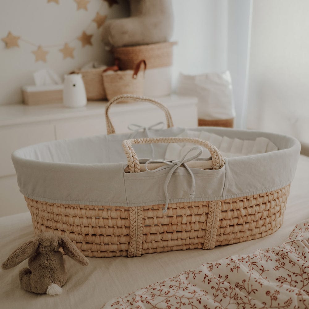 Organic Moses Basket Cover