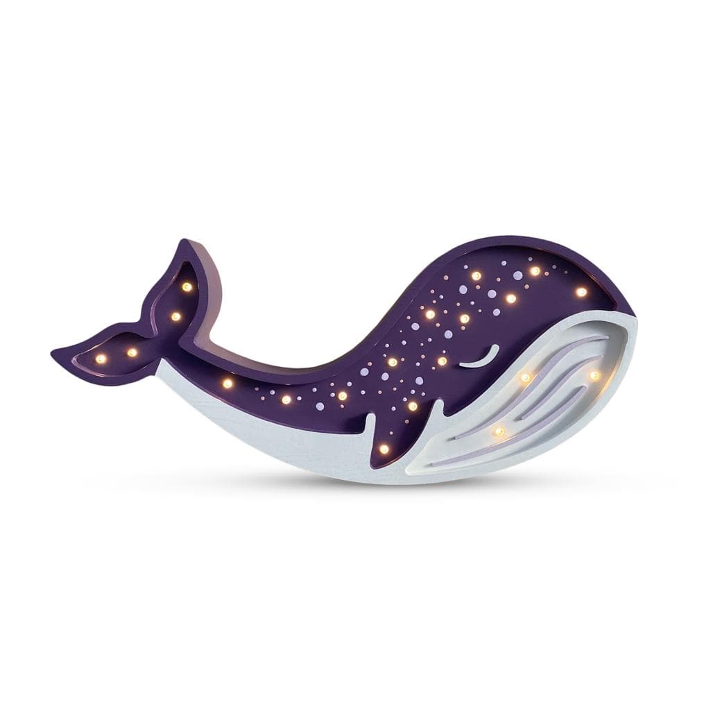 Luxury Handmade Lamp For Kids By Peekaboo - Whale