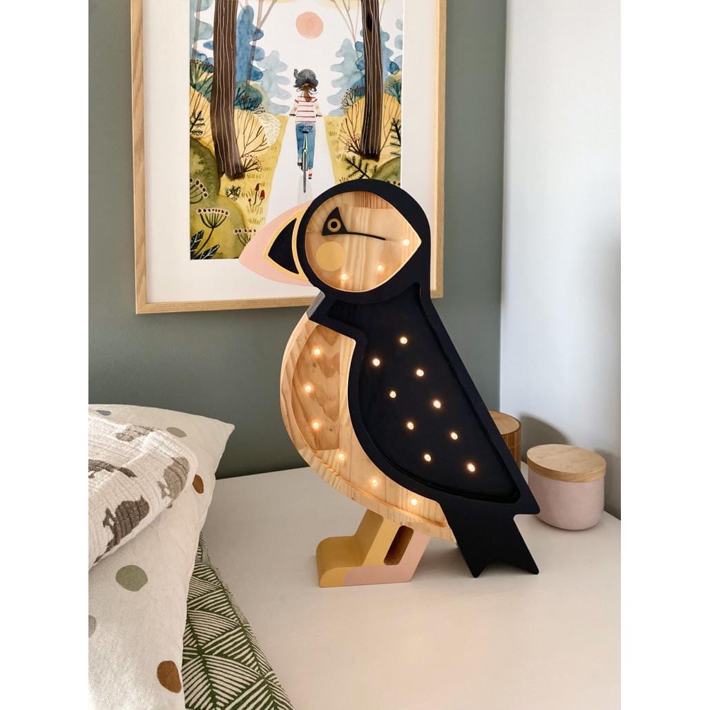 Luxury Handmade Lamp For Kids By Peekaboo - Puffin