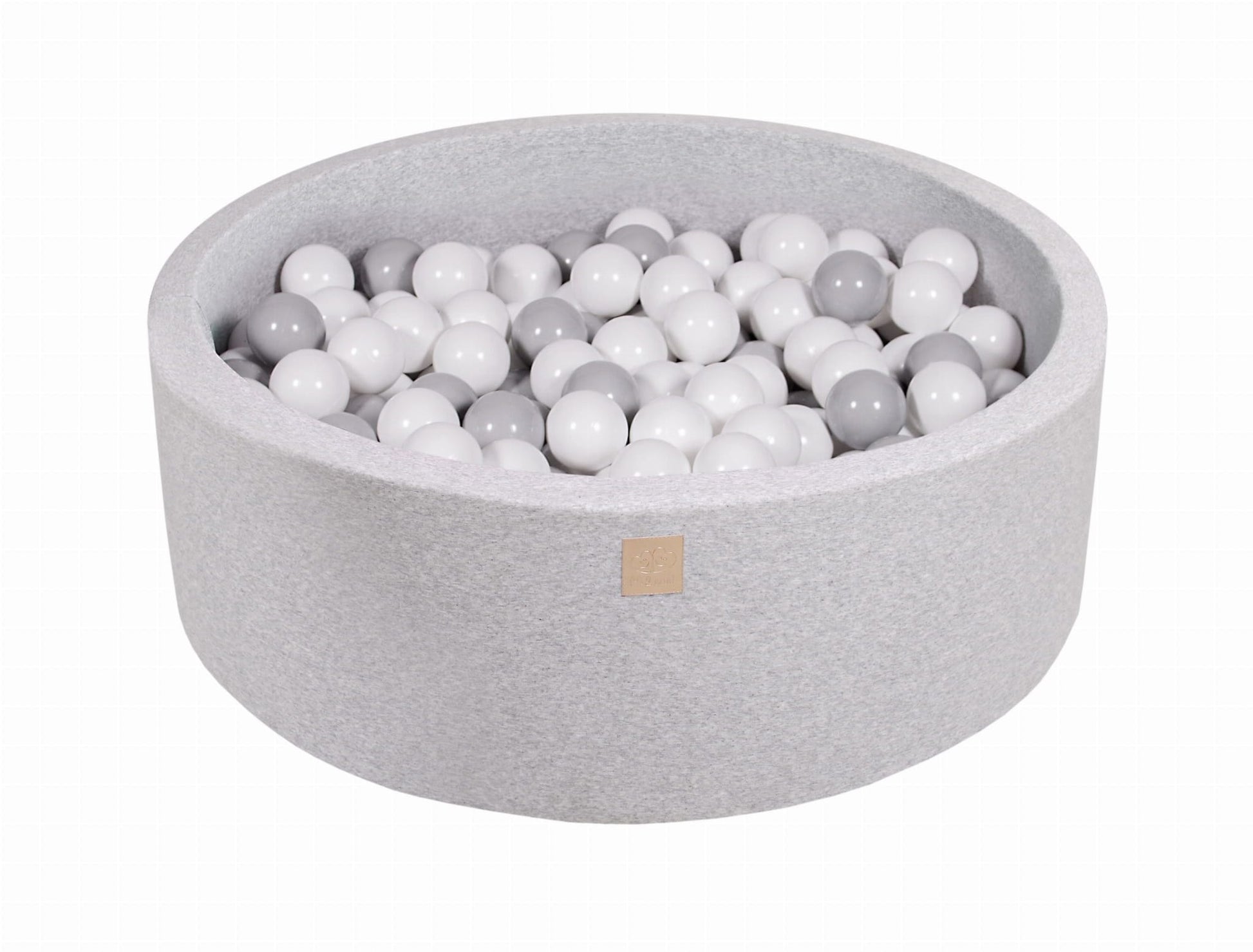 Luxury Cotton Round Ball Pit - Smooth 'n Pure For Kids By MeowBaby - Stylemykid.com