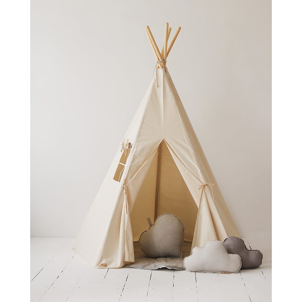 Beige Teepee Tent - Beige - Stylemykid.com