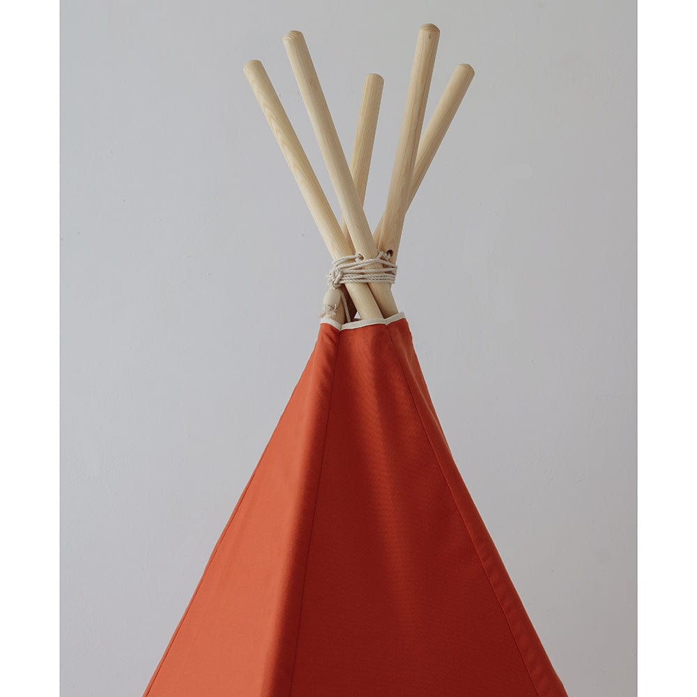 Red Fox Teepee And Mat Set - Red - Stylemykid.com