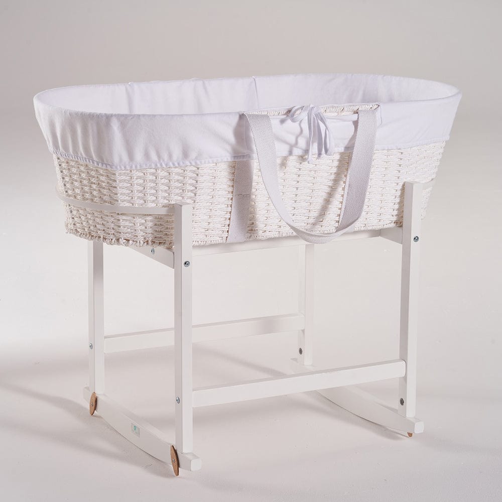 Grass Moses Basket With Mattress