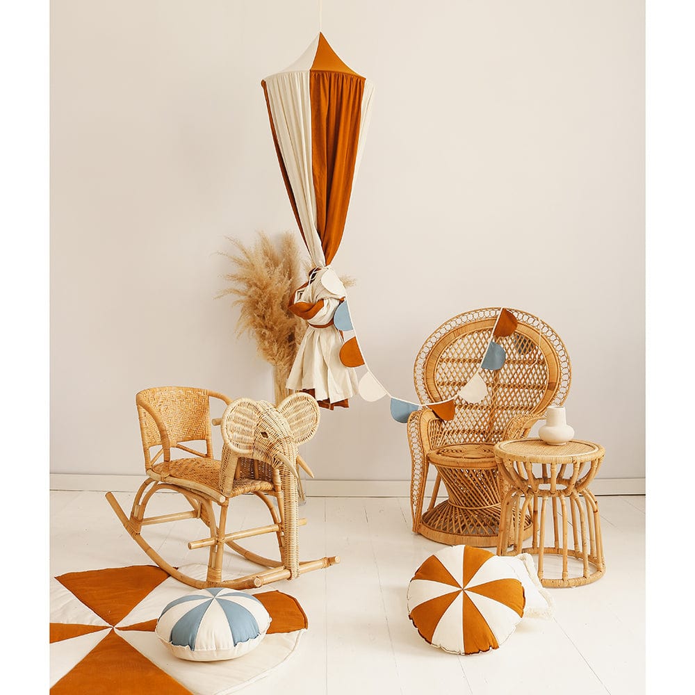 Caramel Circus Canopy - Brown, Beige - Stylemykid.com