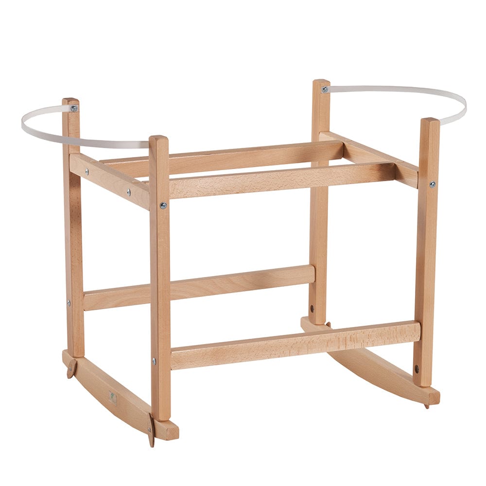 Moset basket stand - RockingBaby Stand - colorless lacquer - Stylemykid.com