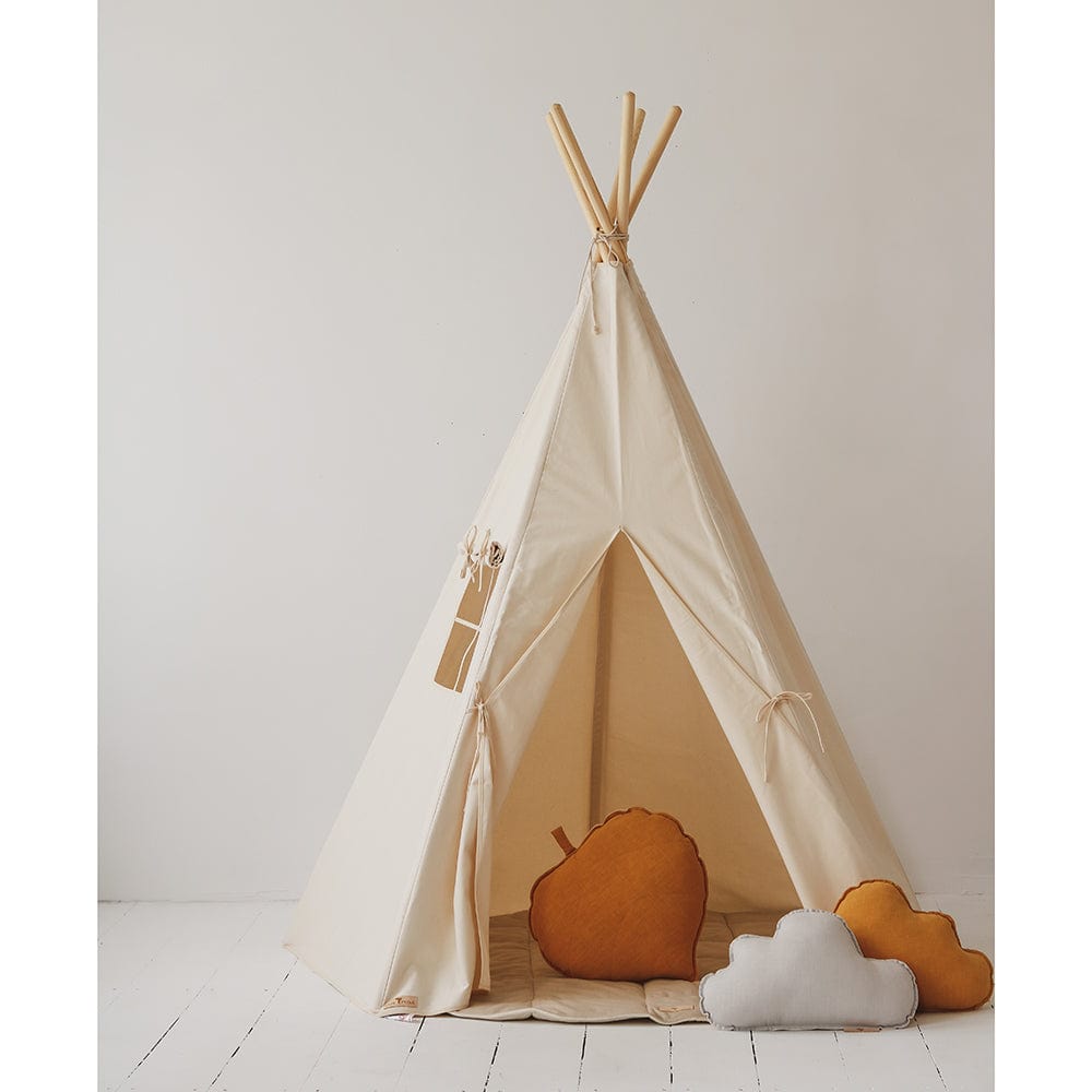 Beige Teepee Tent - Beige - Stylemykid.com