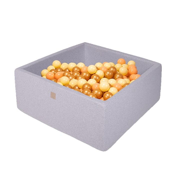 Luxury Cotton Square Ball Pit - Honey For Kids By MeowBaby - Stylemykid.com