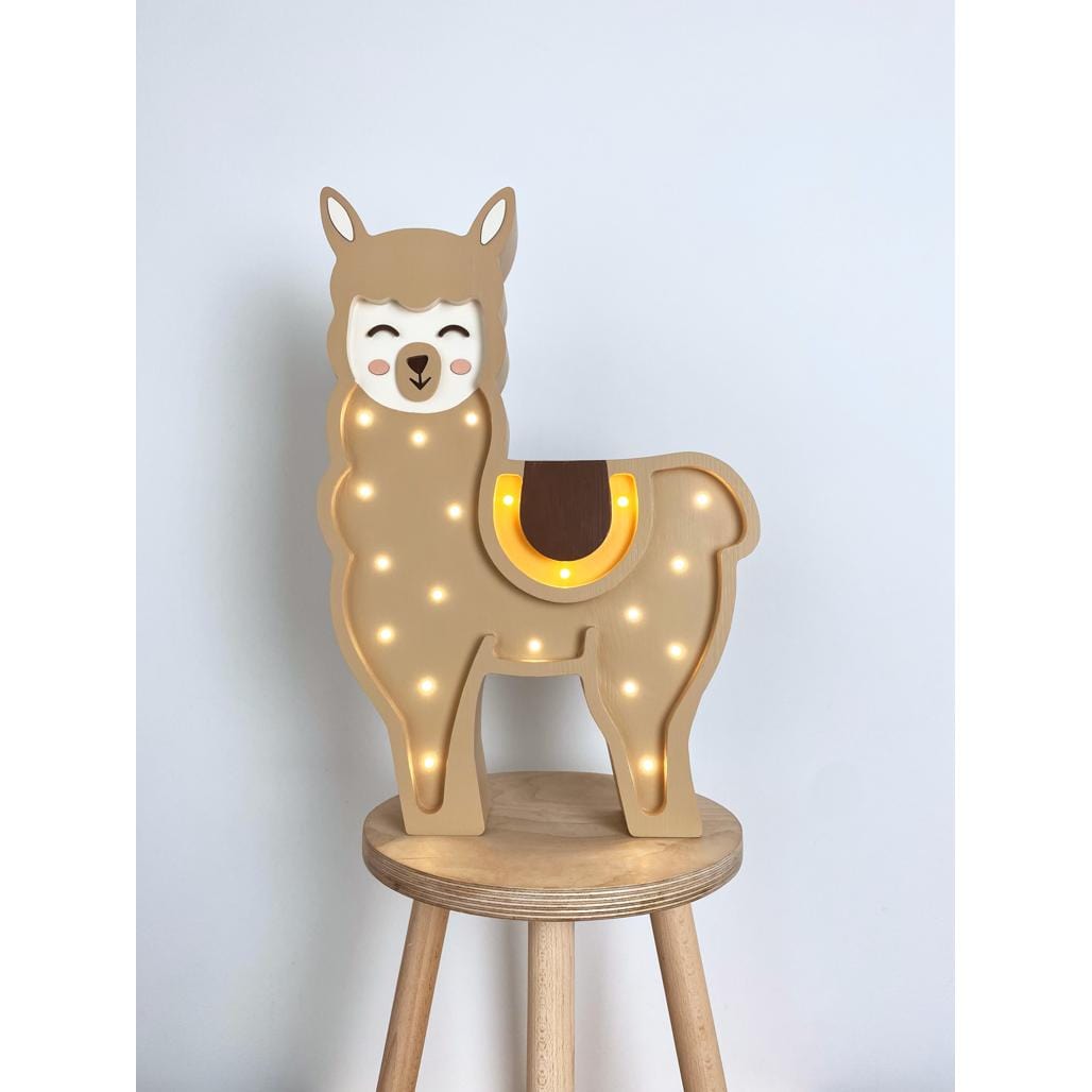 Luxury Handmade Lamp For Kids By Peekaboo - Alpaca