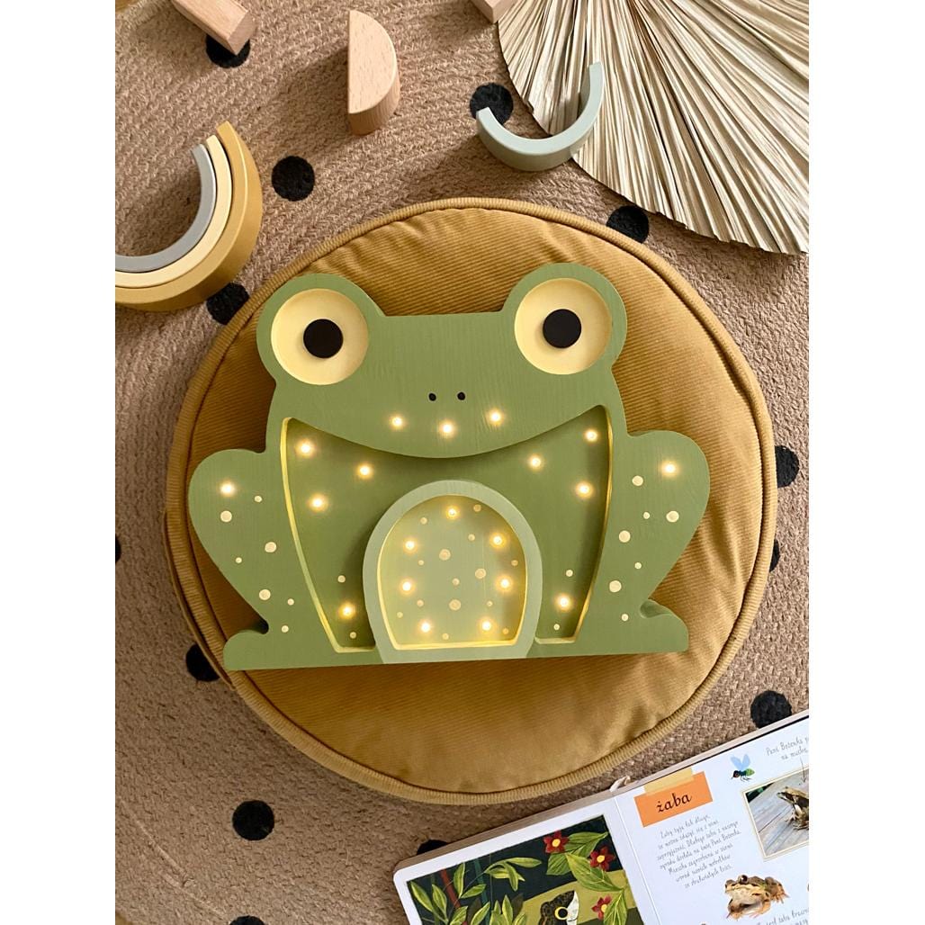 Luxury Handmade Lamp For Kids By Peekaboo - Frog