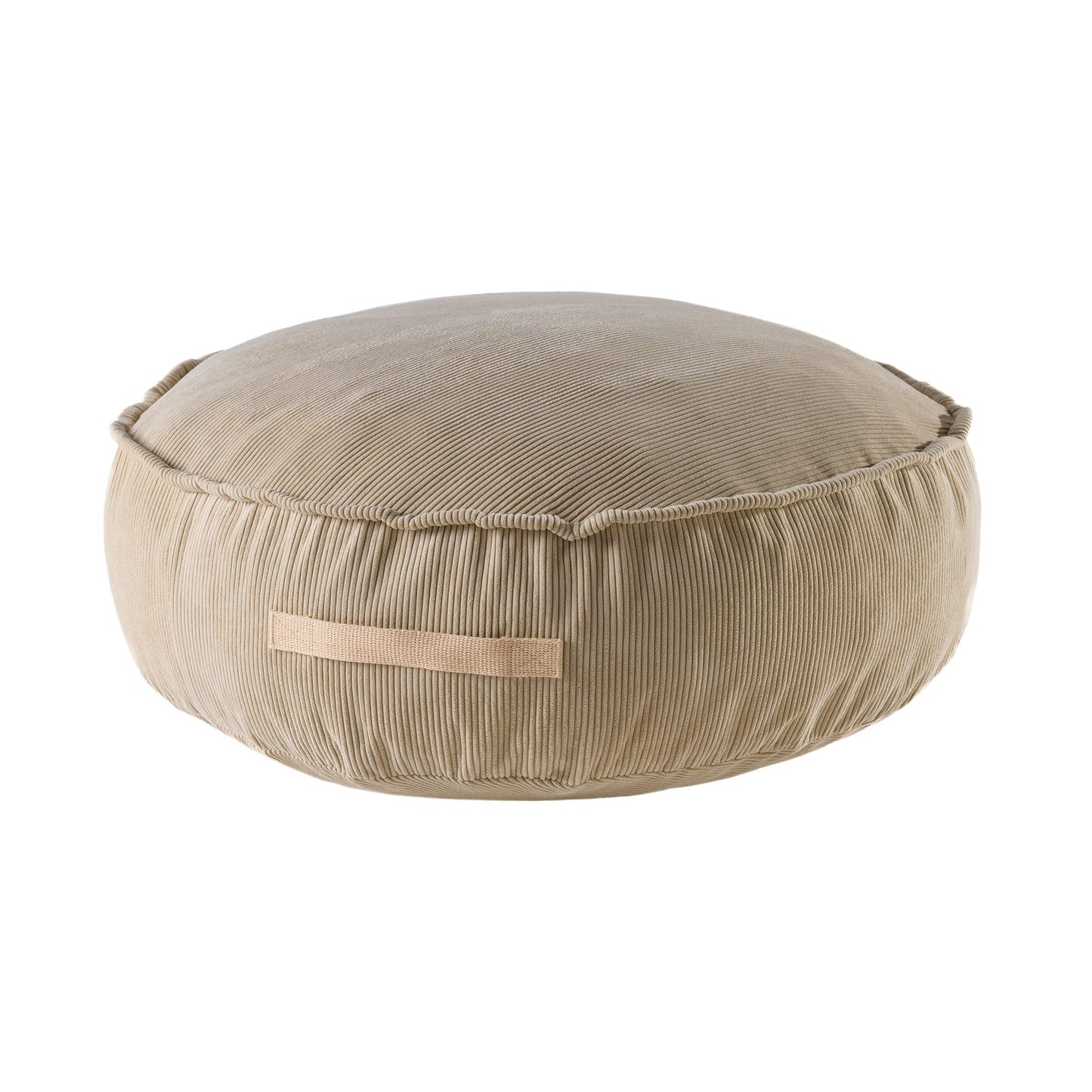 Luxury Corduroy Round Pouffe For Kids By MeowBaby - Stylemykid.com