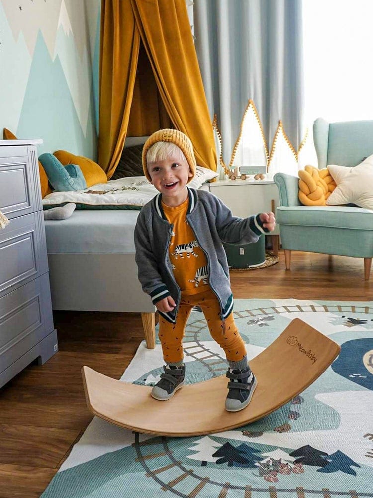 MeowBaby - Wooden Balance Board for Kids (UK & EU Delivery Only) - Stylemykid.com