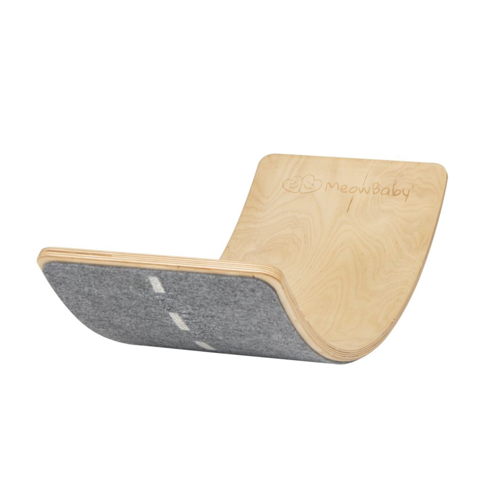 Wooden Coloured Balance Swing Board For Kids By MeowBaby - Stylemykid.com