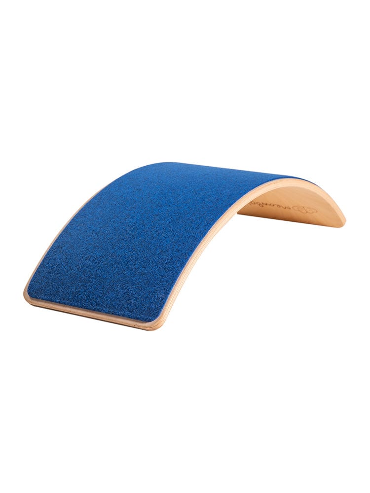 MeowBaby - Wooden Balance Board with Blue Felt Backing (UK & EU Delivery Only) - Stylemykid.com