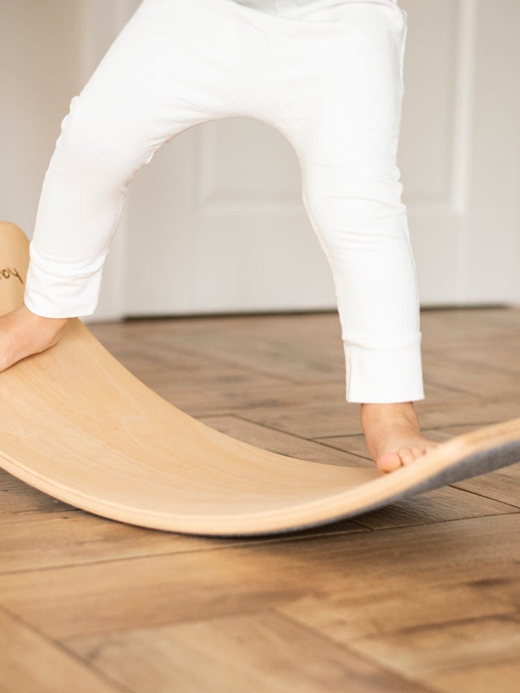 Wooden Coloured Balance Swing Board For Kids By MeowBaby - Stylemykid.com