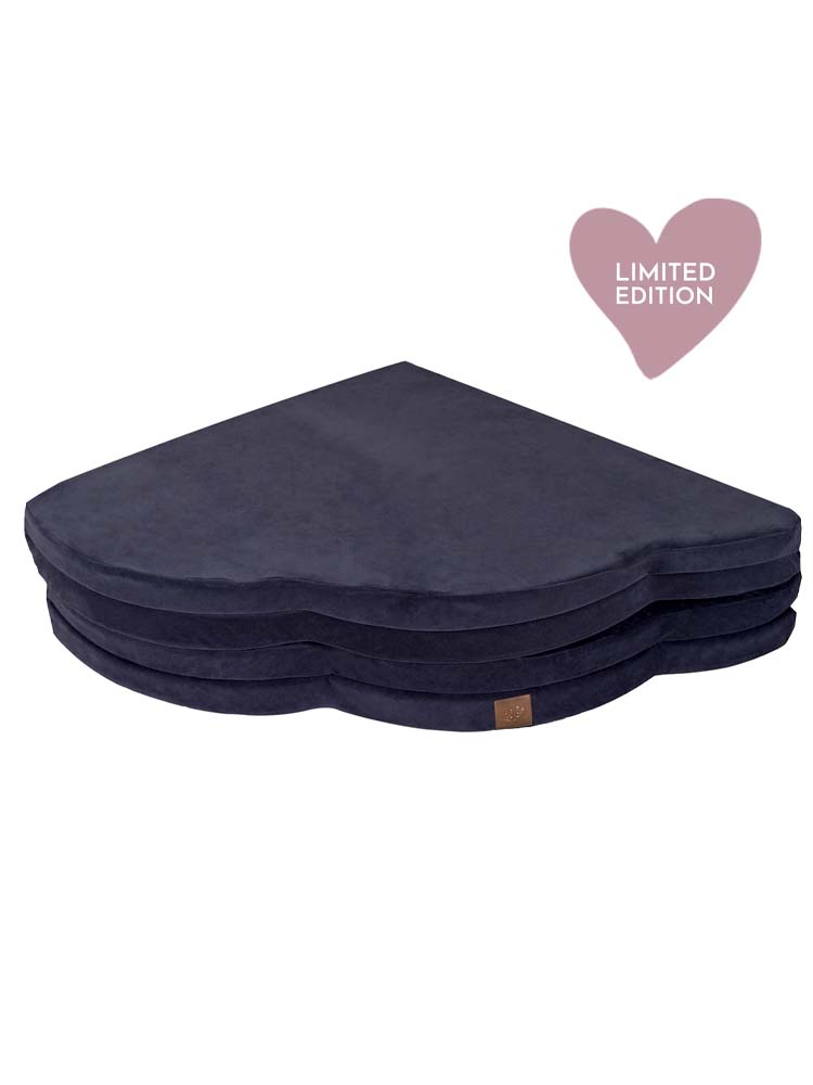 MeowBaby LIMITED EDITION NAVY BLUE Luxury Cloud Foam Baby Play Mat (UK and Europe only) - Stylemykid.com