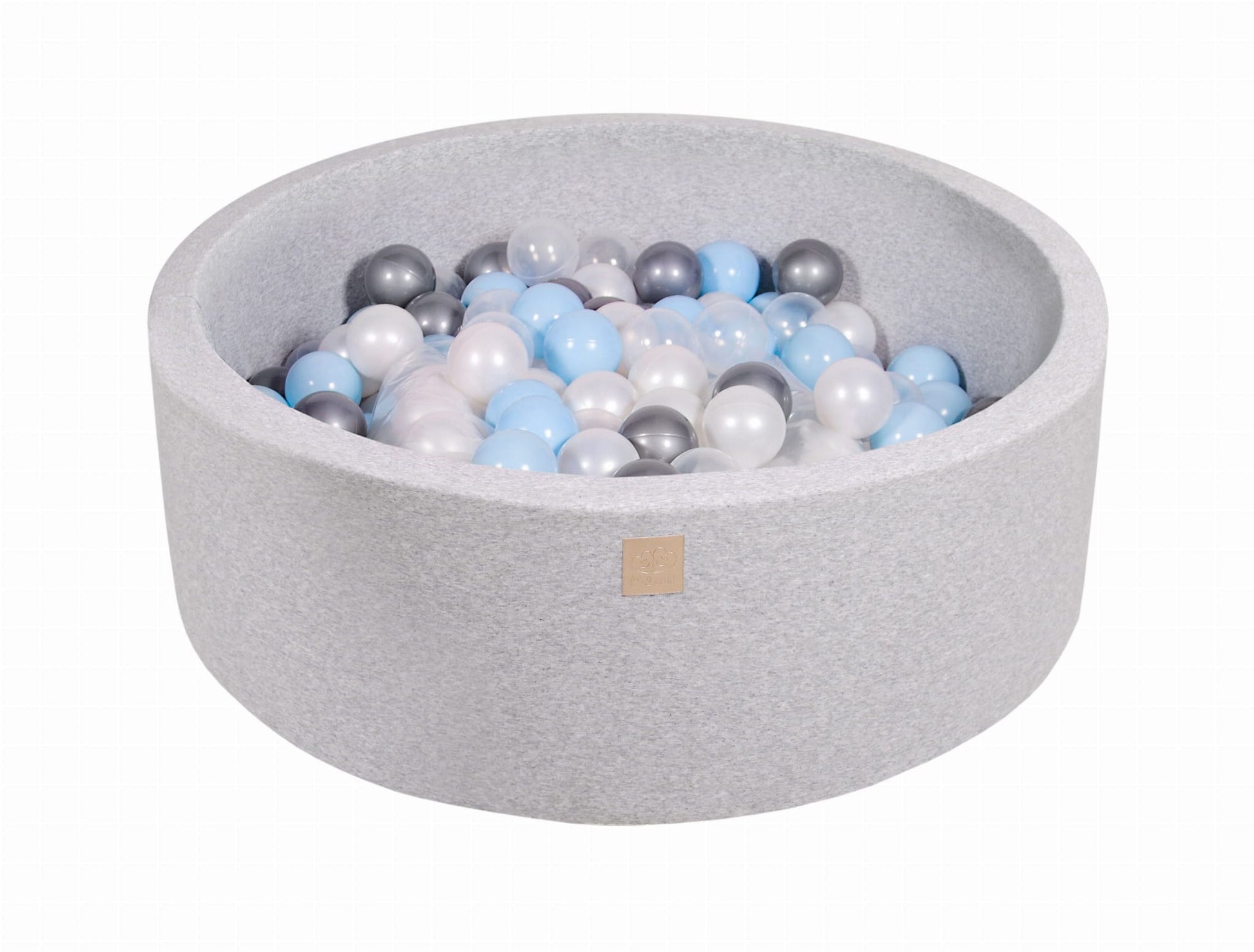 Luxury Cotton Round Ball Pit - Cool 'n Calm For Kids By MeowBaby - Stylemykid.com